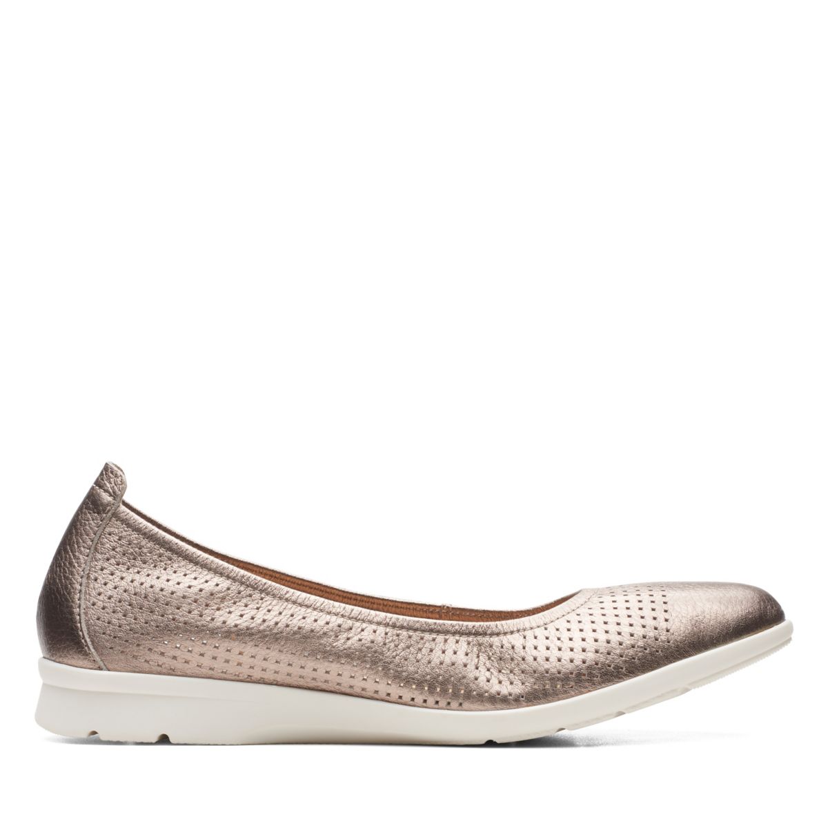 Ballerinas Clarks Jenette Ease Mujer Doradas | 82302357