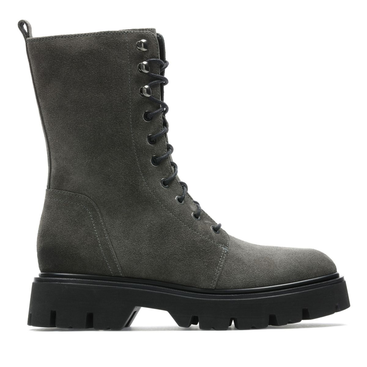 Botas Clarks Motive Encaje 2 Mujer Gris Oscuro | 86130458