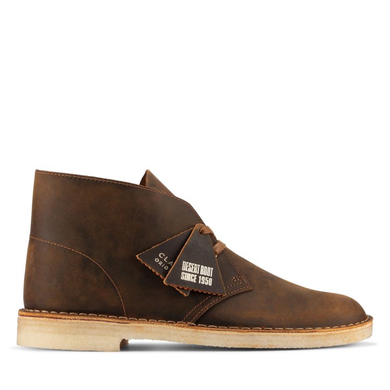 Botas De Desierto Clarks Originales Hombre Marrones | 64698013