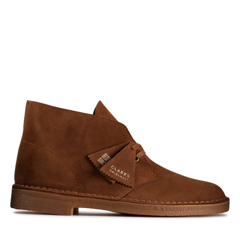 Botas De Desierto Clarks Originales Hombre Marrones | 72176903