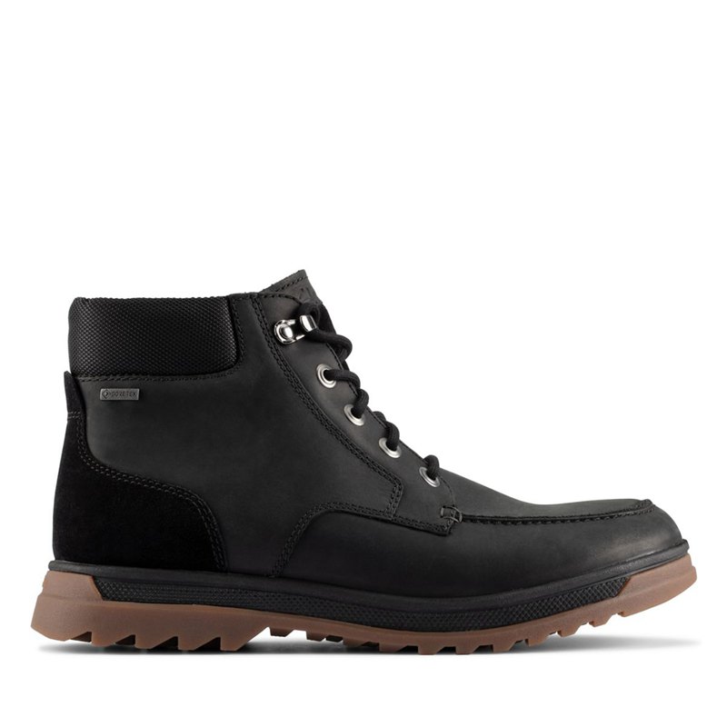 Botines Clarks Ripway Hi GTX Hombre Negras | 9706824