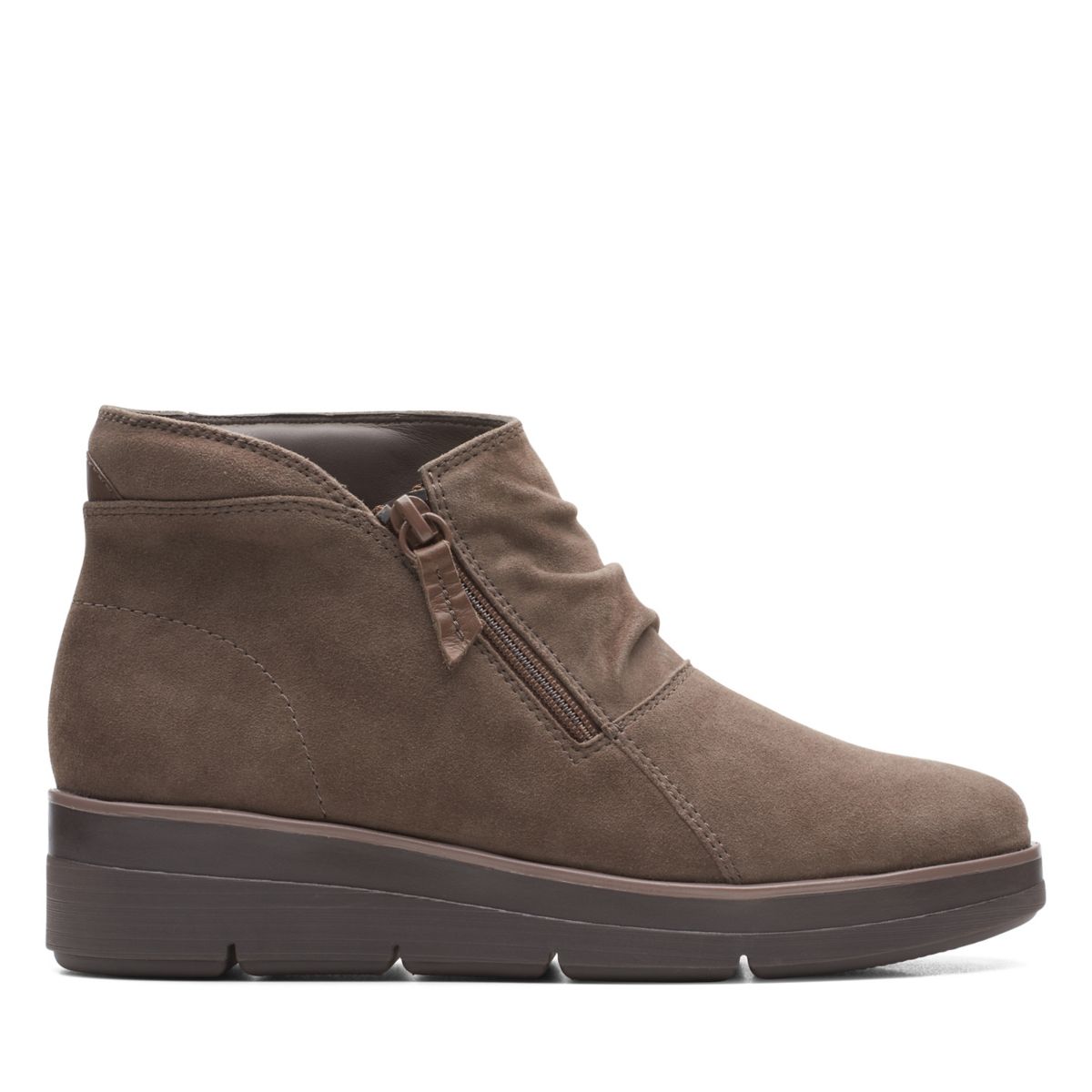 Botines Clarks Shaylin Up Mujer Gris | 37260091