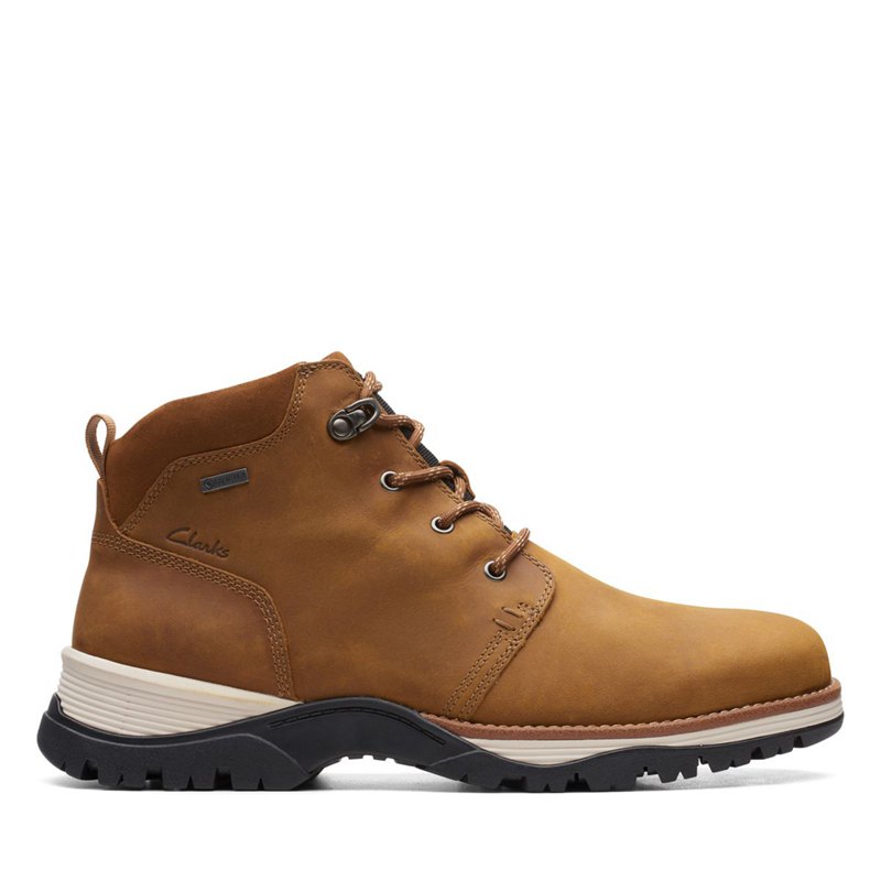 Botines Clarks Topton Mid GORE-TEX Hombre Marrones | 24911591