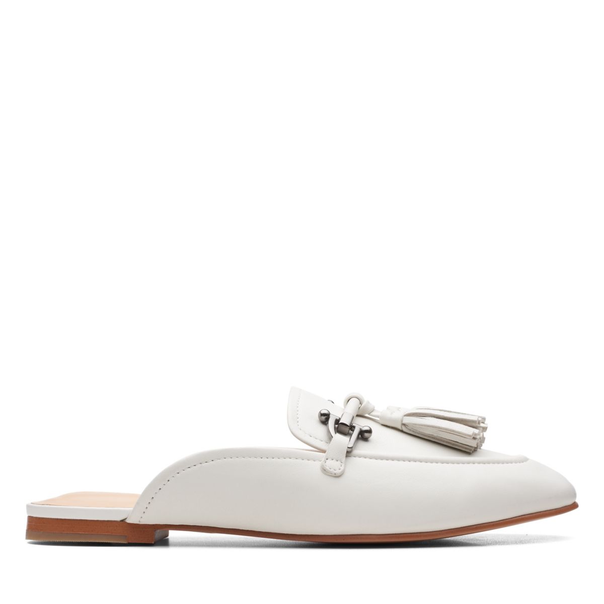 Mulas Clarks Pure2 Trim Mujer Blancas | 11269359