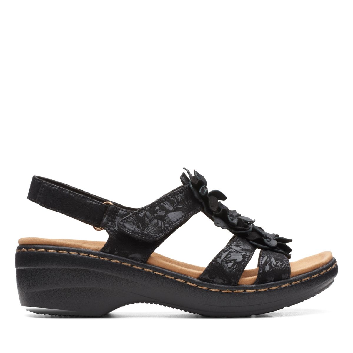 Sandalias Clarks Merliah Sheryl Mujer Negras | 60753932