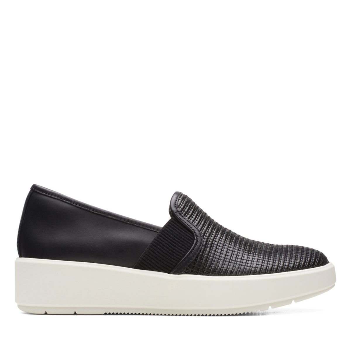 Slip On Clarks Layton Petal Mujer Negras | 59166485