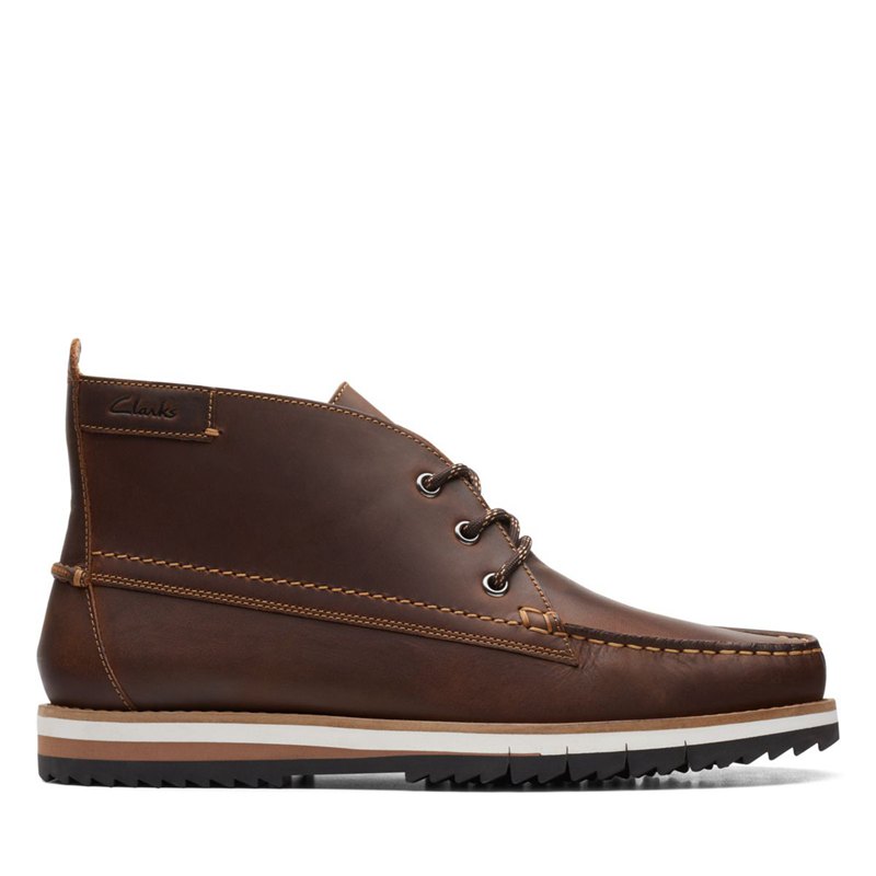 Wallabee Clarks Durston Mid Hombre Marrones | 67300258