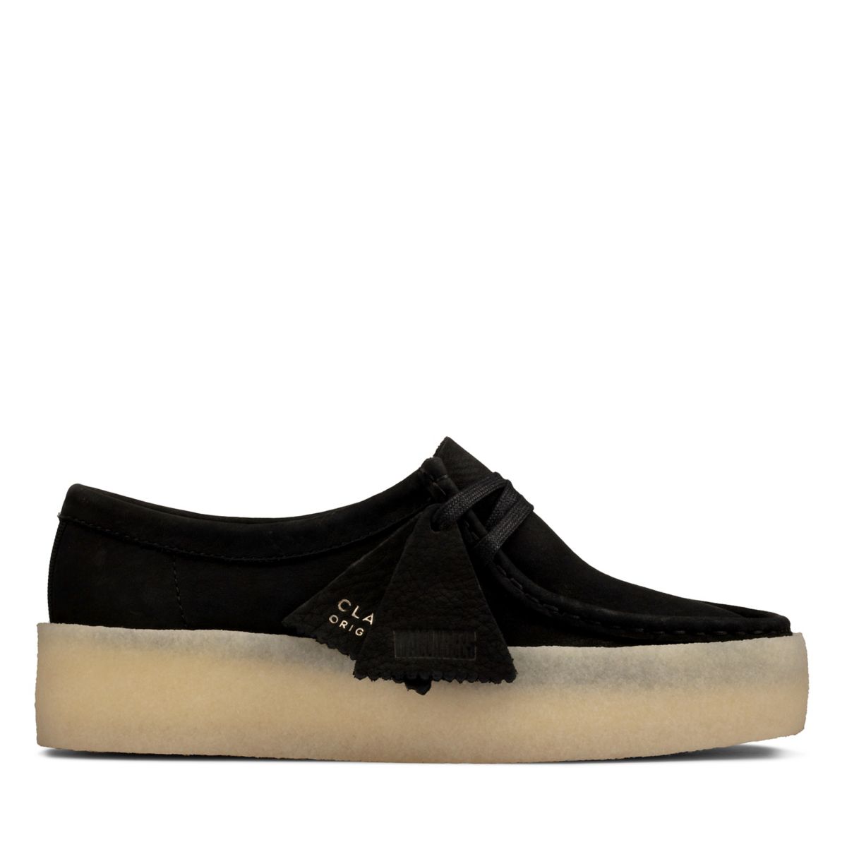 Wallabee Clarks Original Cup Mujer Negras | 37721394