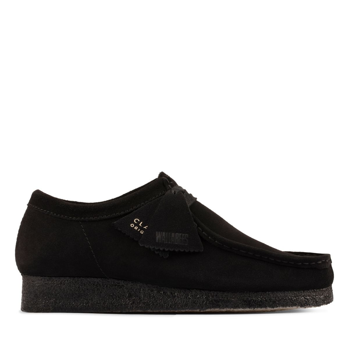 Wallabee Clarks Original Mujer Negras | 32348492