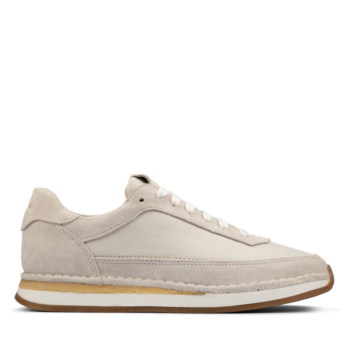 Zapatillas Clarks Craft Run Encaje Mujer Blancas | 43155076