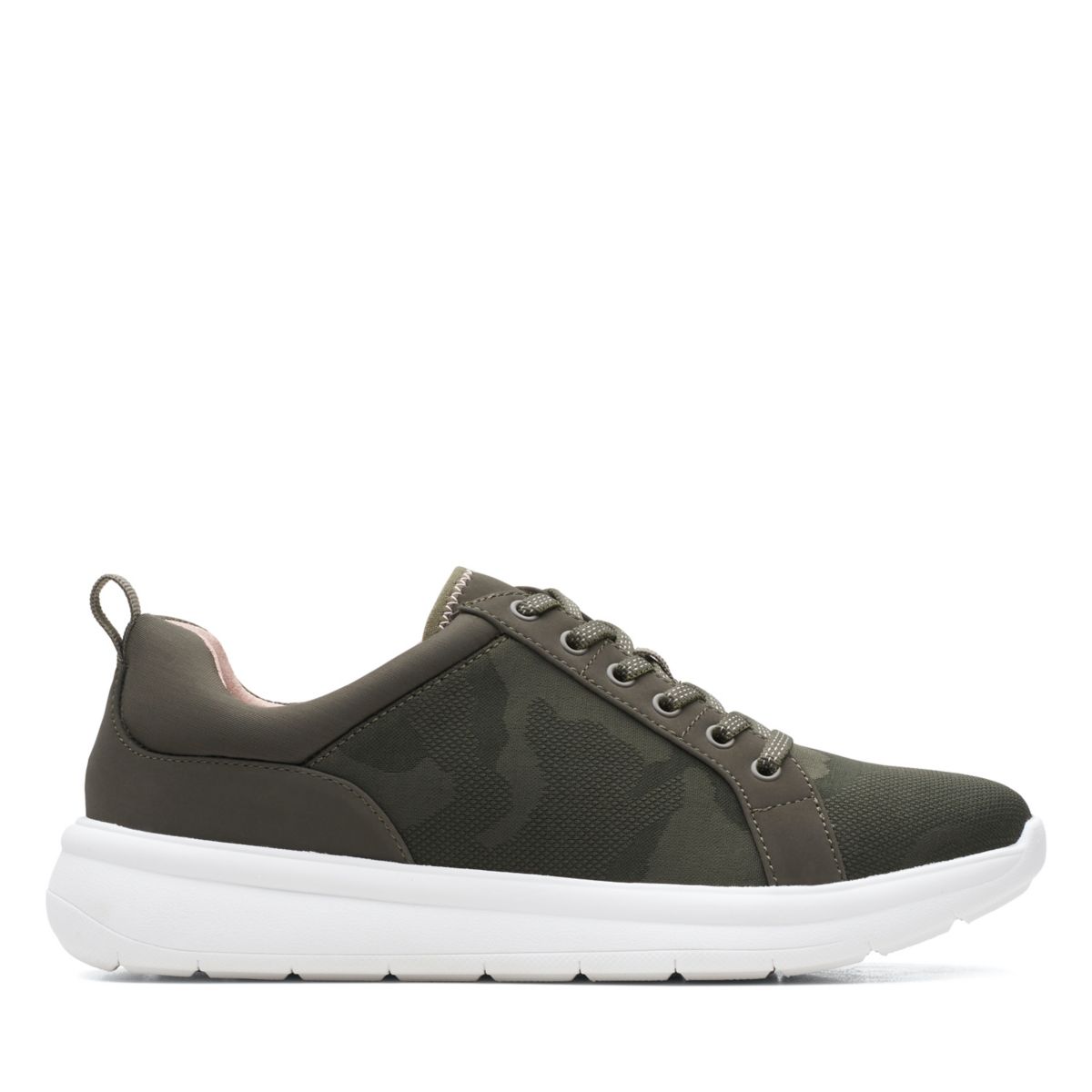 Zapatillas Clarks Ezera Encaje Mujer Verde Oscuro Oliva | 73222559