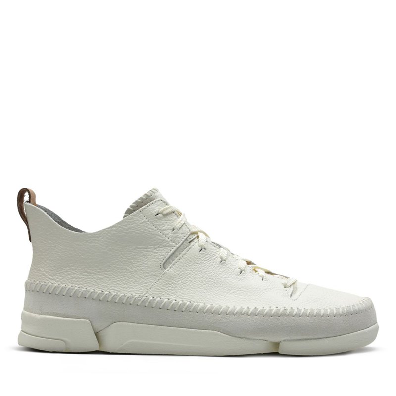 Zapatillas Clarks Trigenic Flex Hombre Blancas | 28052213