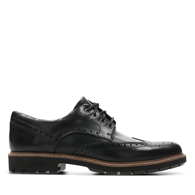 Zapatos Brogue Clarks Batcombe Wing Hombre Negras | 29224181