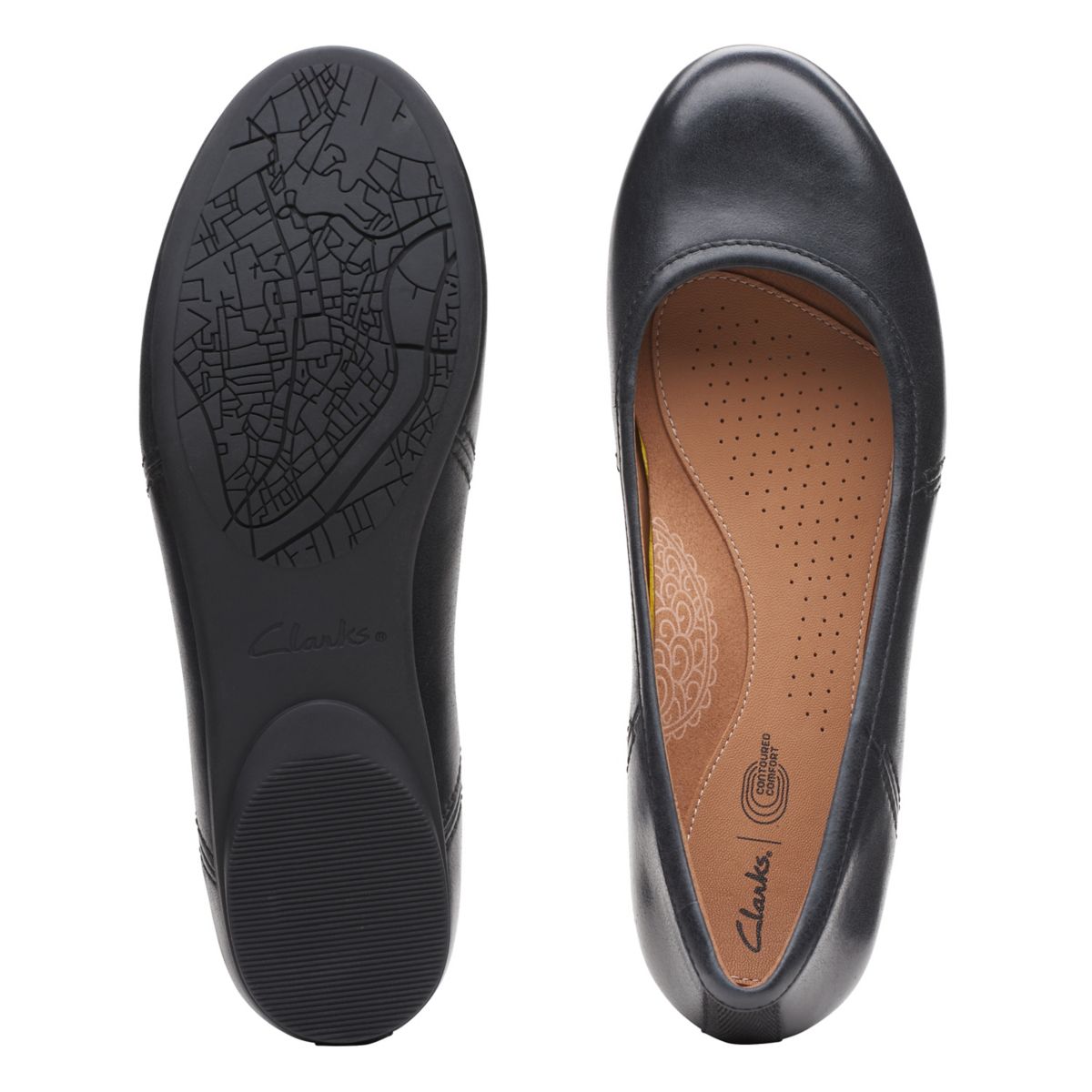 Ballerinas Clarks Canebay Plain Mujer Negras | 32055764