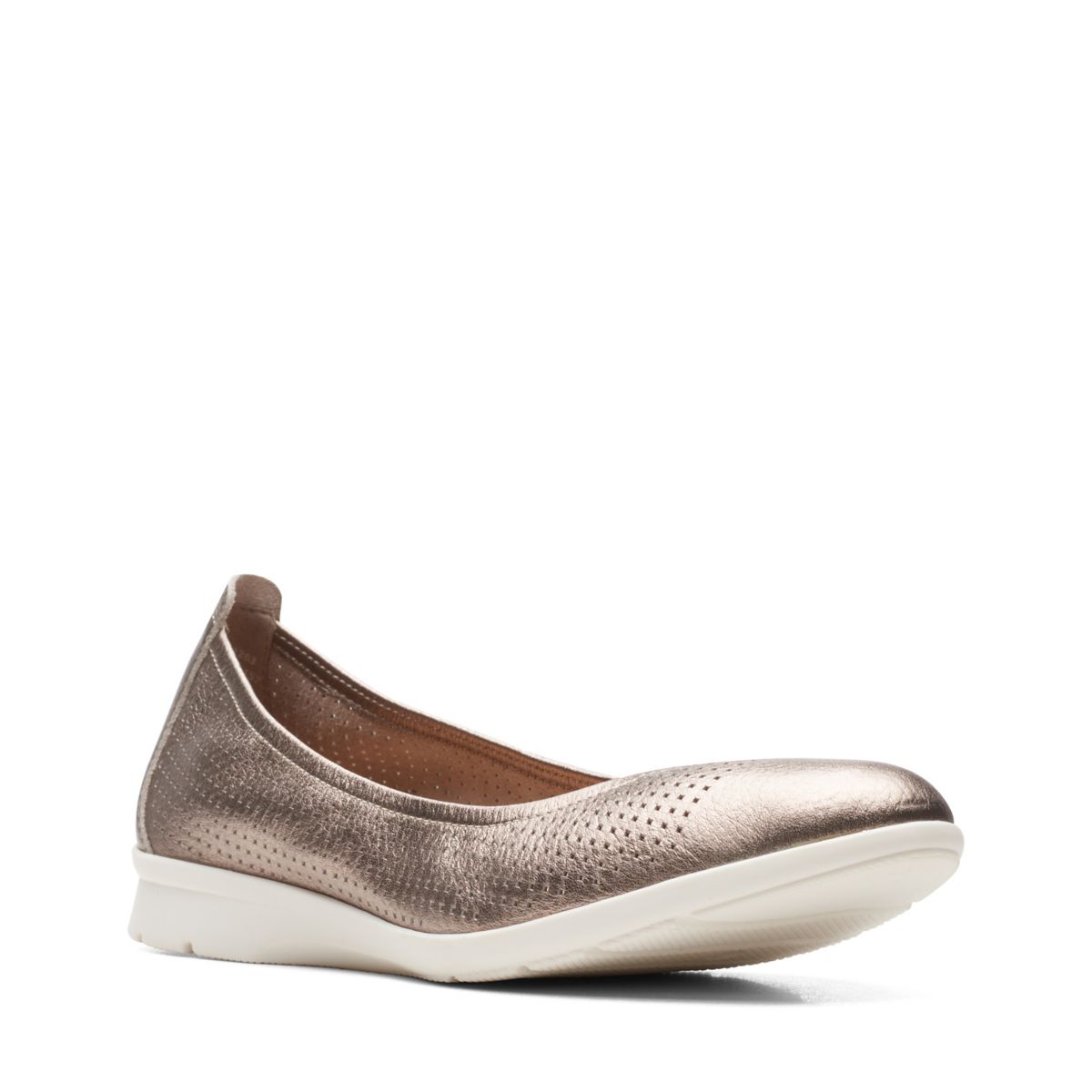 Ballerinas Clarks Jenette Ease Mujer Doradas | 82302357