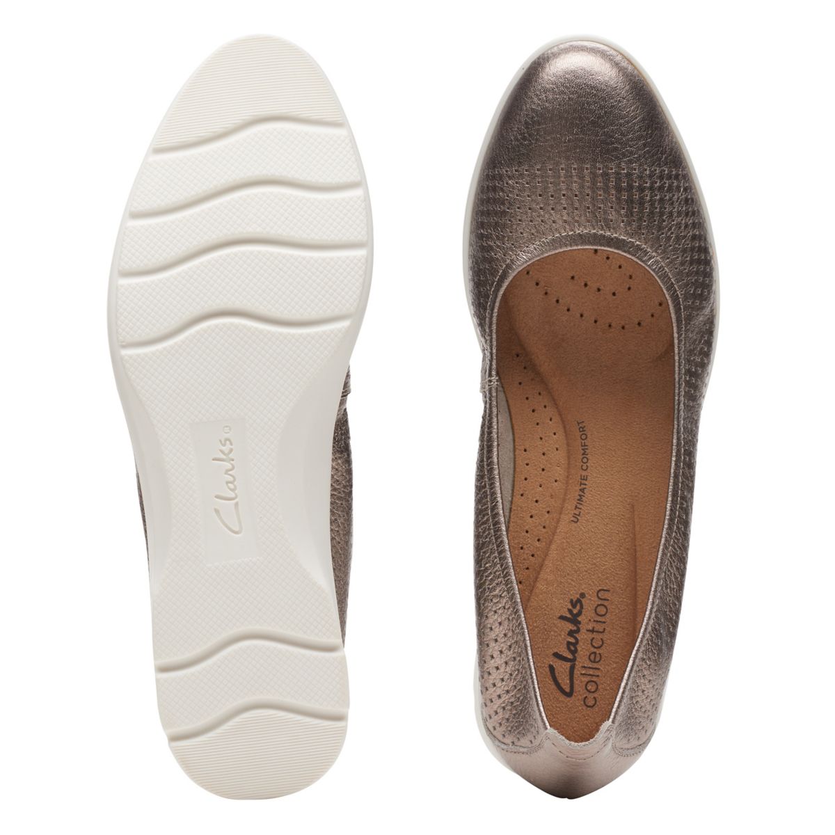 Ballerinas Clarks Jenette Ease Mujer Doradas | 82302357