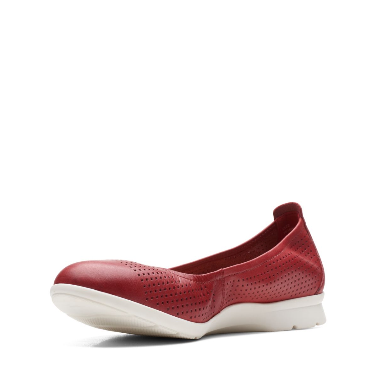 Ballerinas Clarks Jenette Ease Mujer Rojas | 43648093