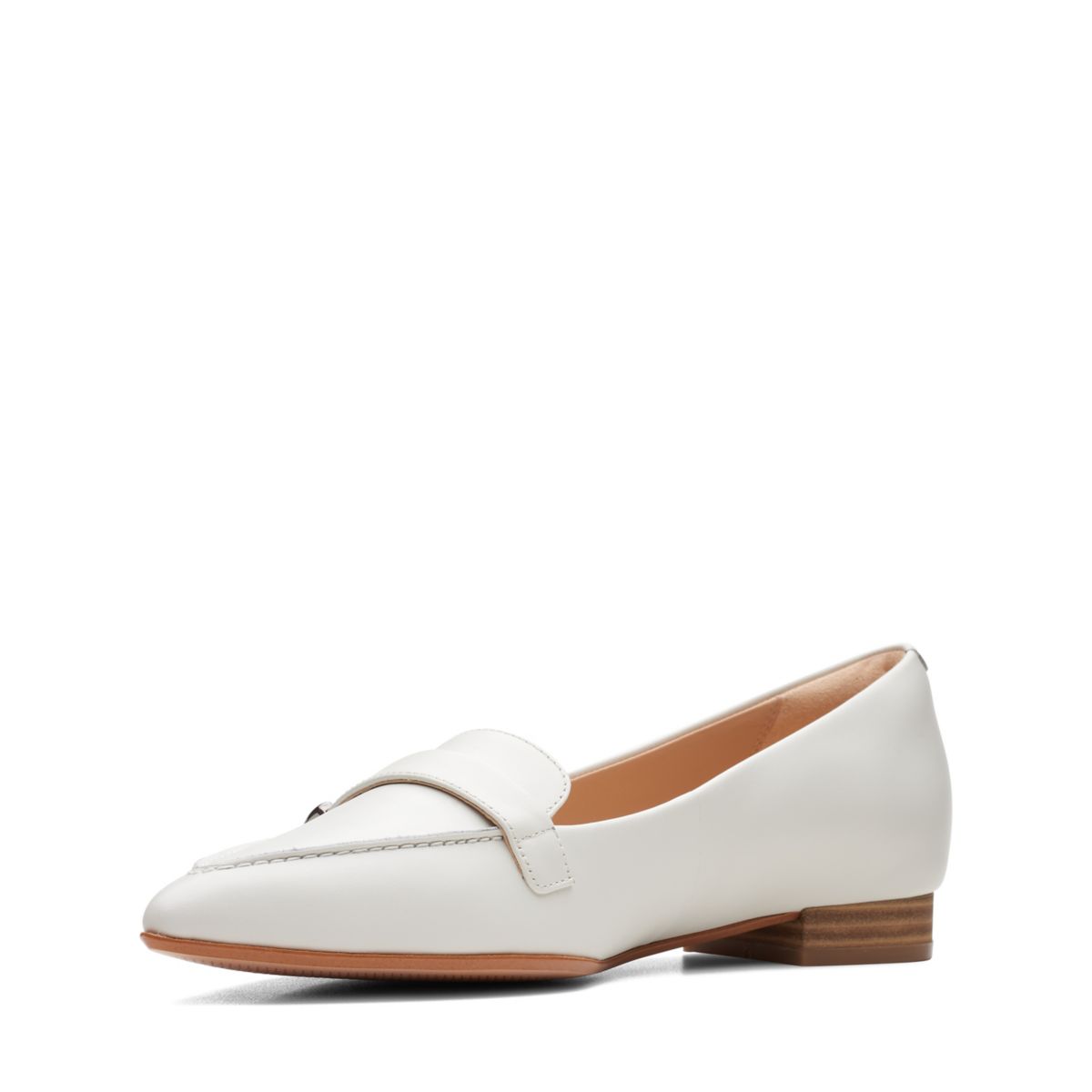 Ballerinas Clarks Laina 15 Hebilla Mujer Blancas | 13044619