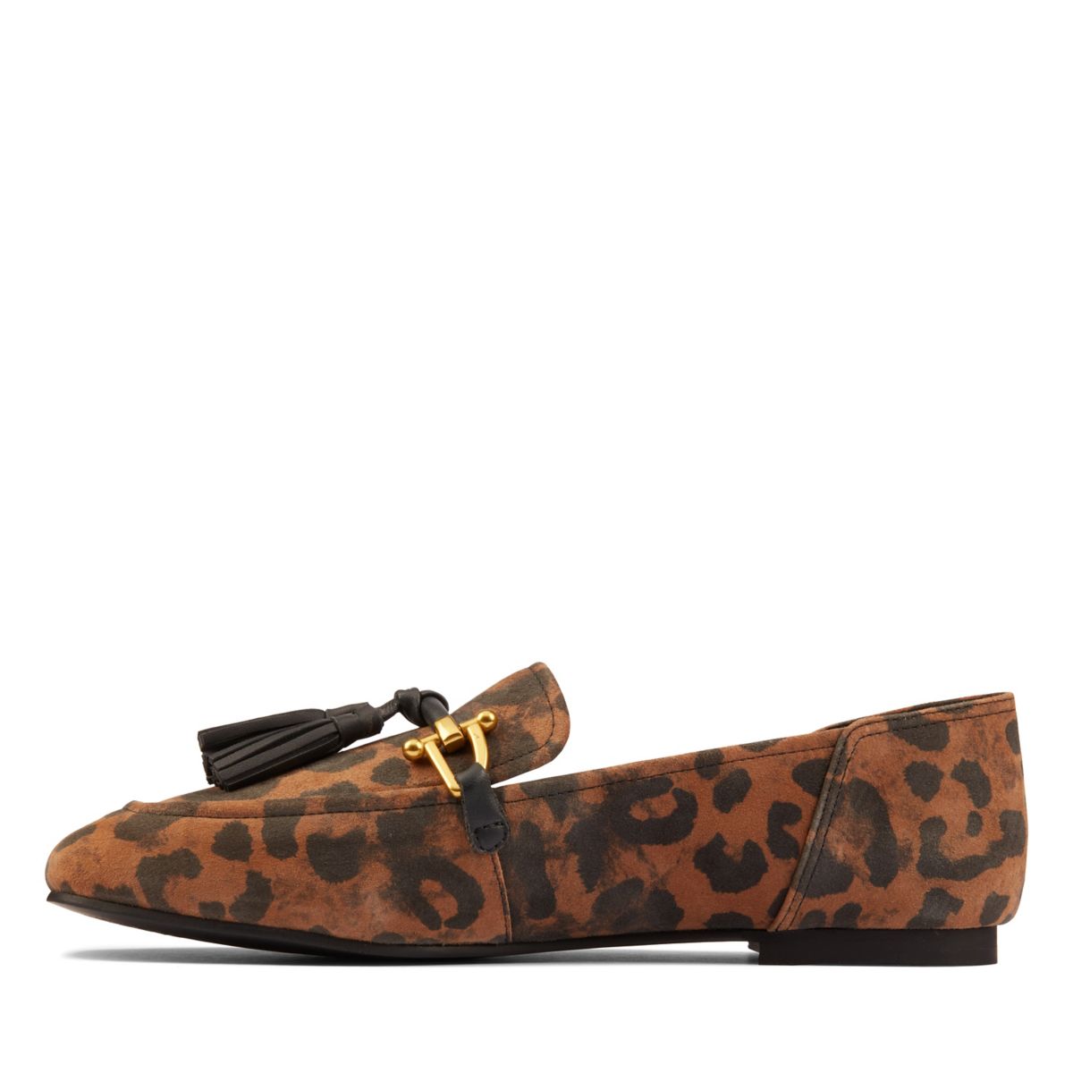 Ballerinas Clarks Pure 2 Tassel Mujer Leopardo | 42259217