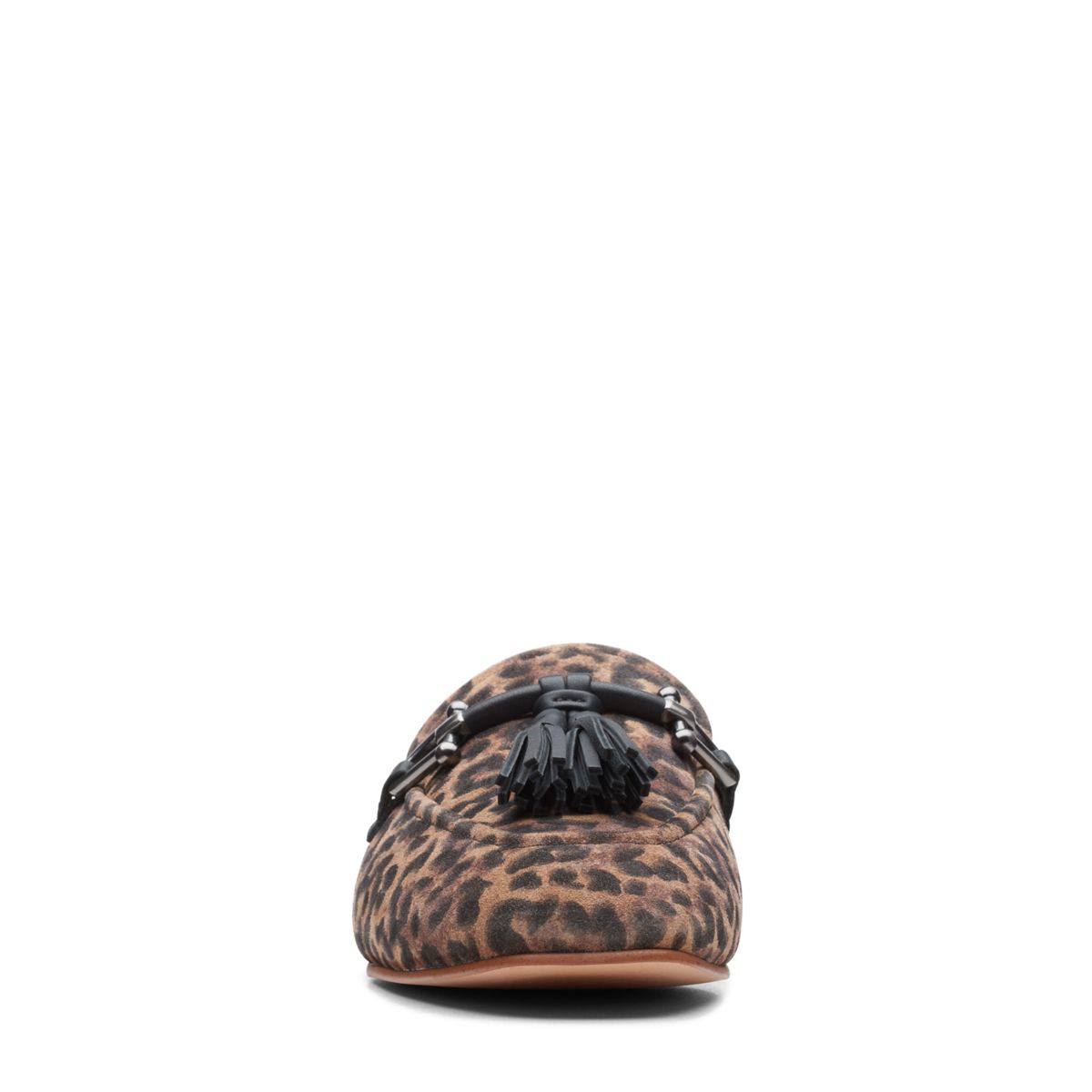 Ballerinas Clarks Pure 2 Tassel Mujer Leopardo | 97291185