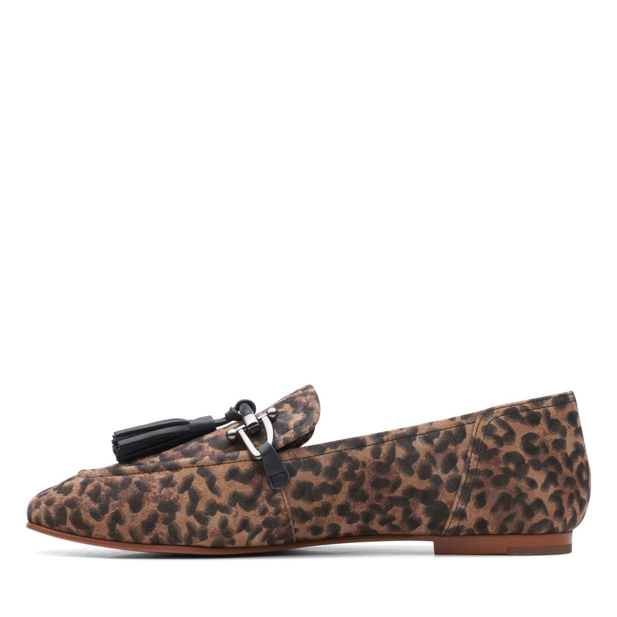 Ballerinas Clarks Pure 2 Tassel Mujer Leopardo | 97291185