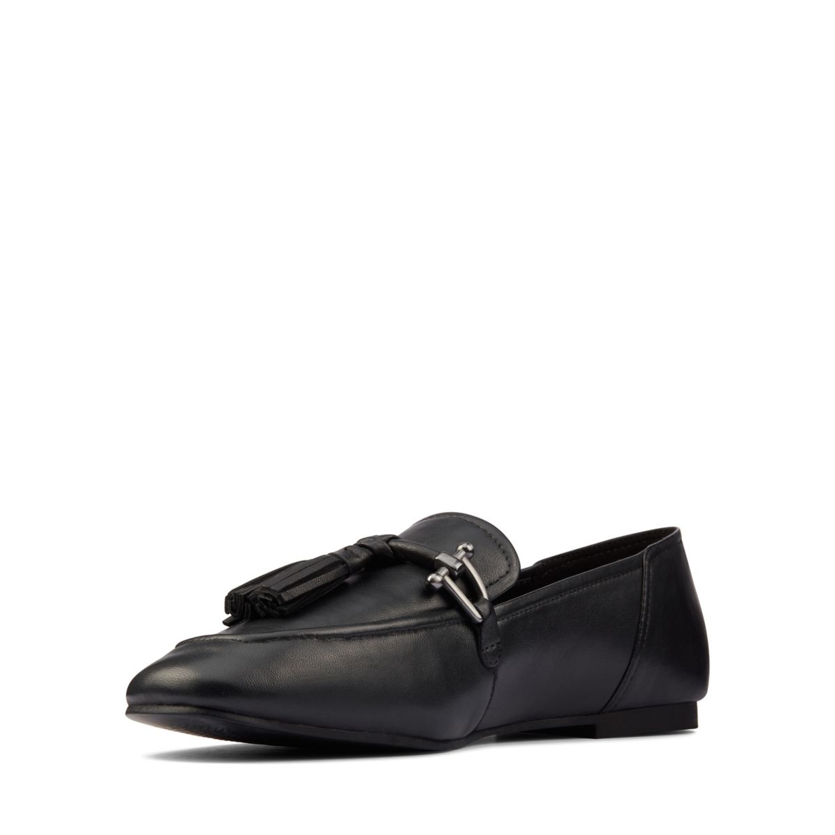 Ballerinas Clarks Pure 2 Tassel Mujer Negras | 92063040