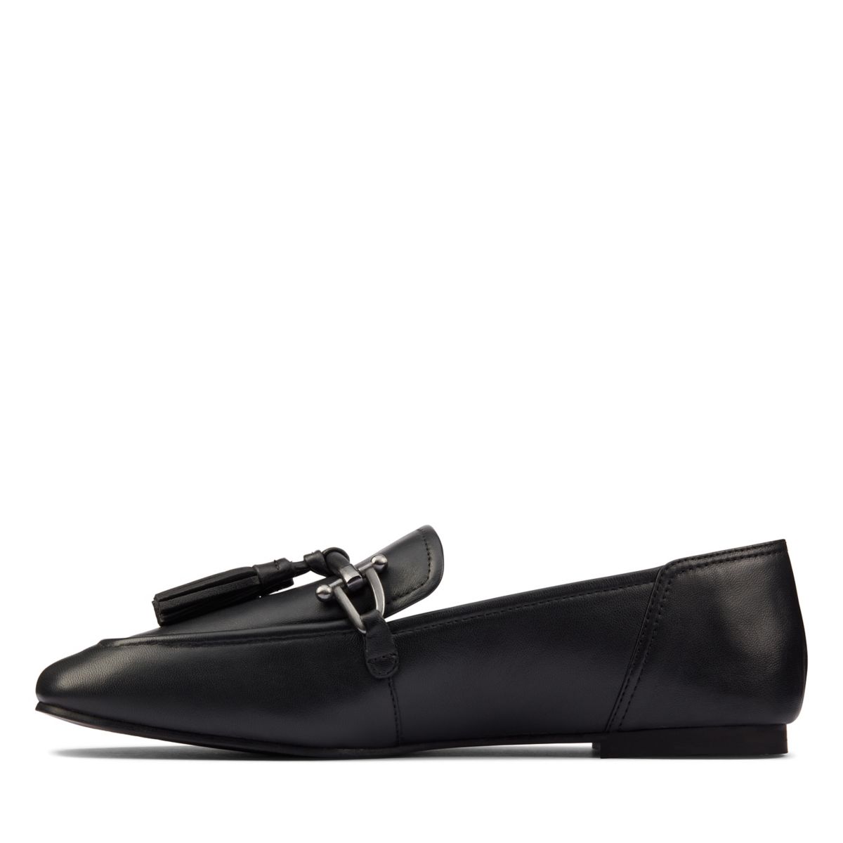 Ballerinas Clarks Pure 2 Tassel Mujer Negras | 92063040