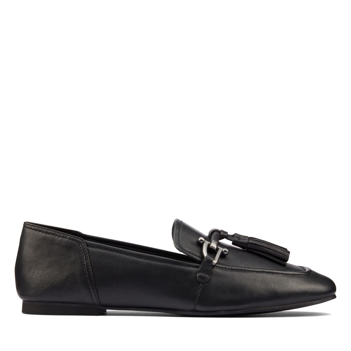 Ballerinas Clarks Pure 2 Tassel Mujer Negras | 92063040