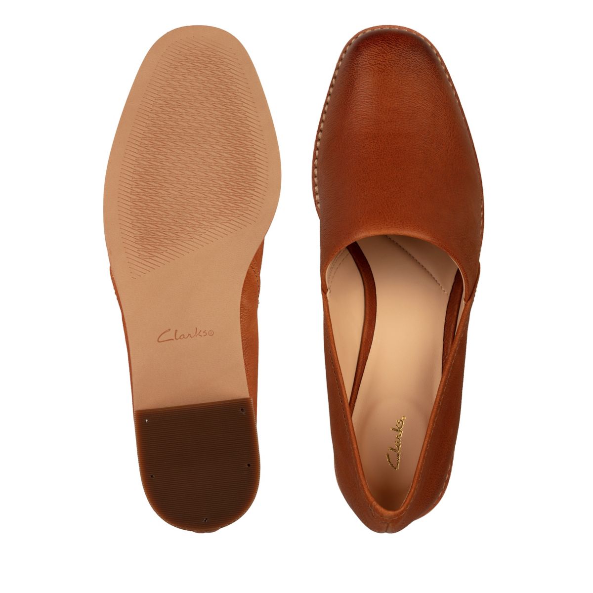 Ballerinas Clarks Pure Easy Mujer Marrones | 91642904