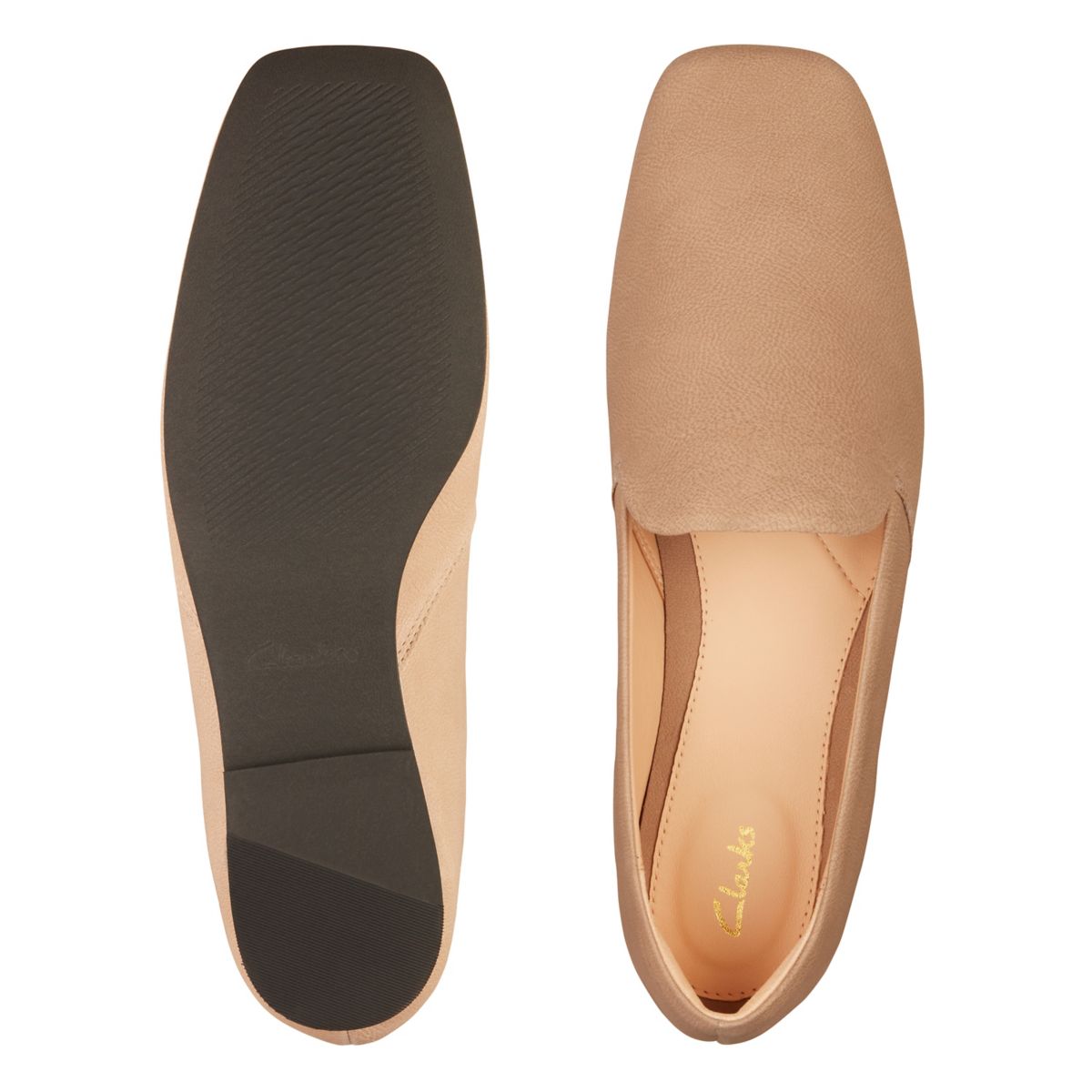 Ballerinas Clarks Pure Slip Mujer Marrones | 17279794