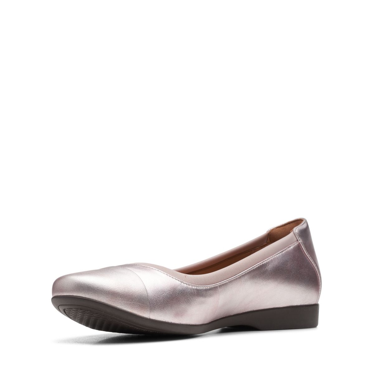 Ballerinas Clarks Un Darcey Cap 2 Mujer Plateadas | 80354105