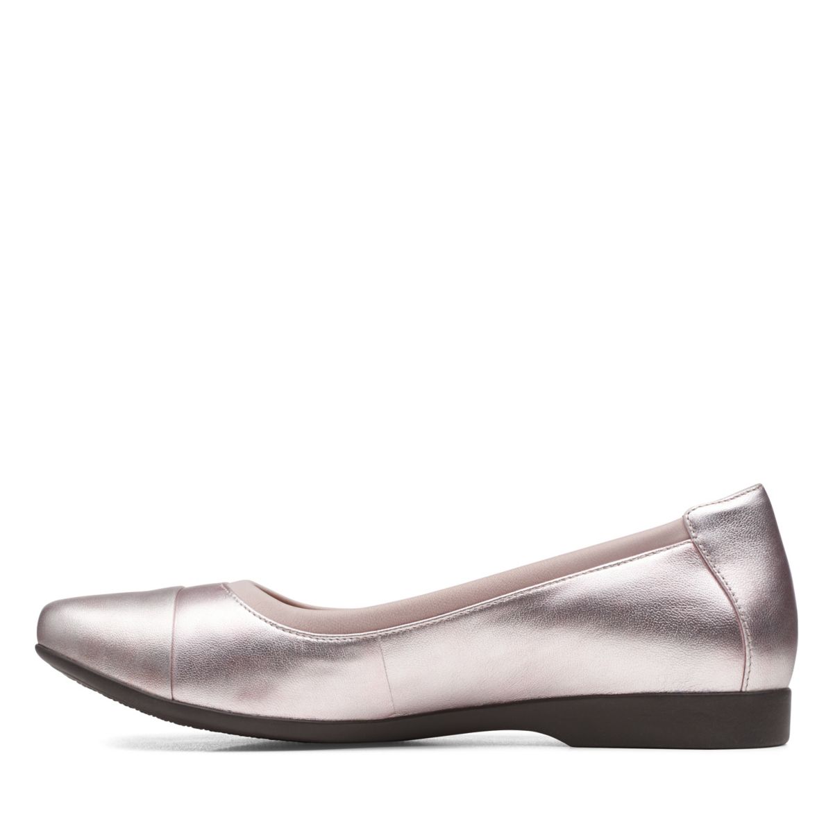 Ballerinas Clarks Un Darcey Cap 2 Mujer Plateadas | 80354105