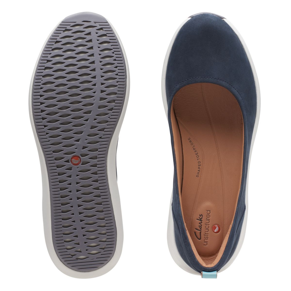 Ballerinas Clarks Un Rio Vibe Mujer Azul Marino | 24388928