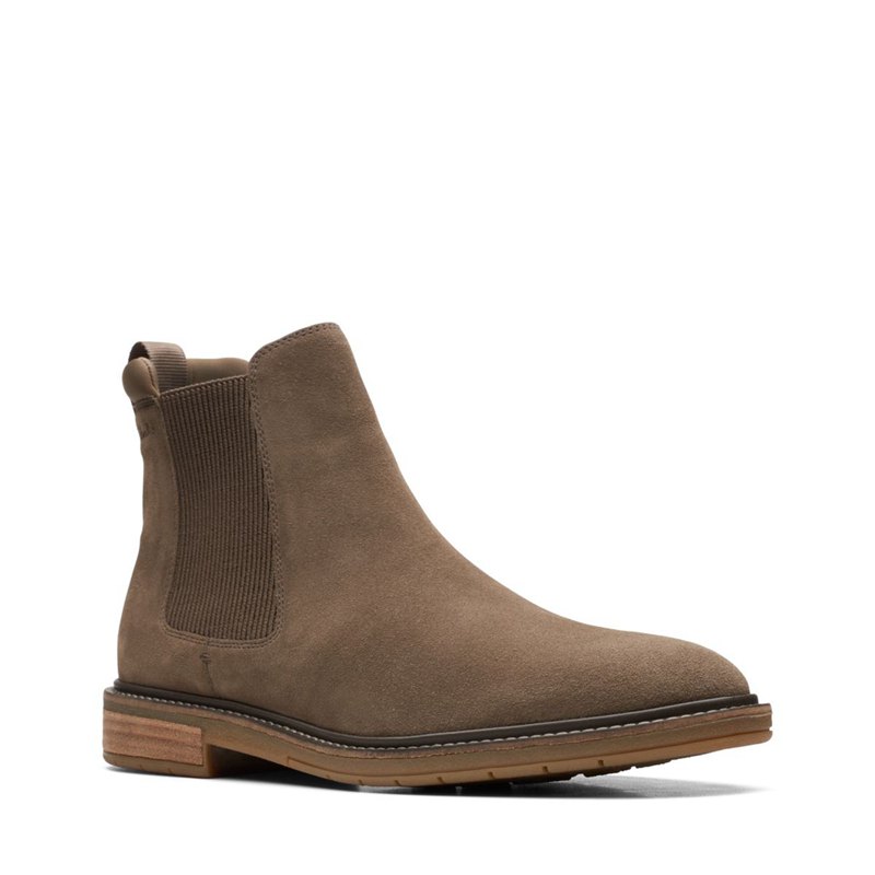 Botas Chelsea Clarks Clarkdale Hall Hombre Gris | 46475110