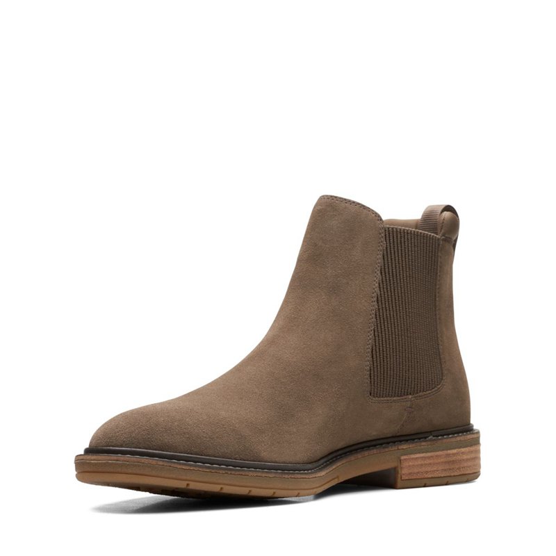 Botas Chelsea Clarks Clarkdale Hall Hombre Gris | 46475110