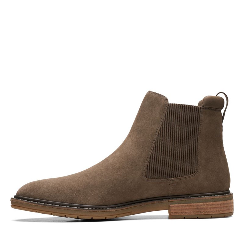 Botas Chelsea Clarks Clarkdale Hall Hombre Gris | 46475110