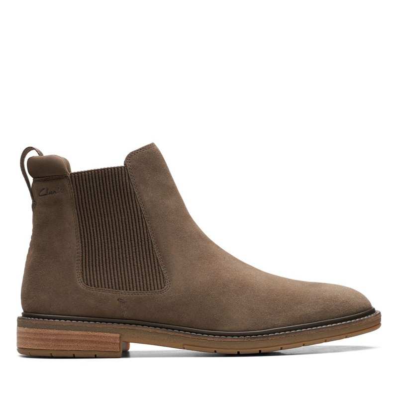 Botas Chelsea Clarks Clarkdale Hall Hombre Gris | 46475110