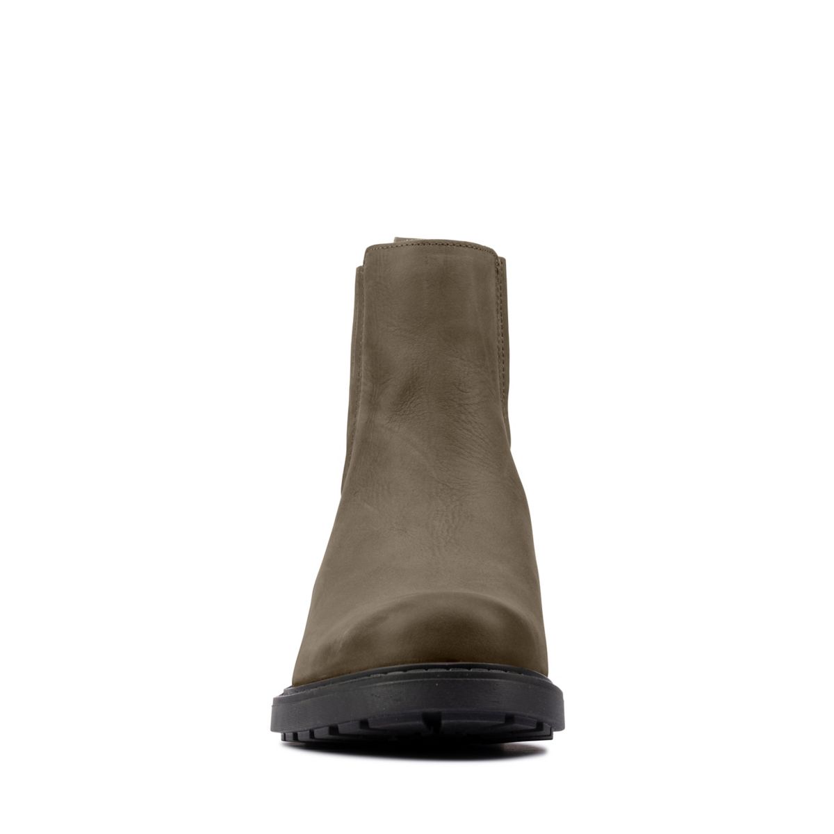 Botas Chelsea Clarks Orinoco 2 Mid Mujer Verde Oscuro Oliva | 79228299