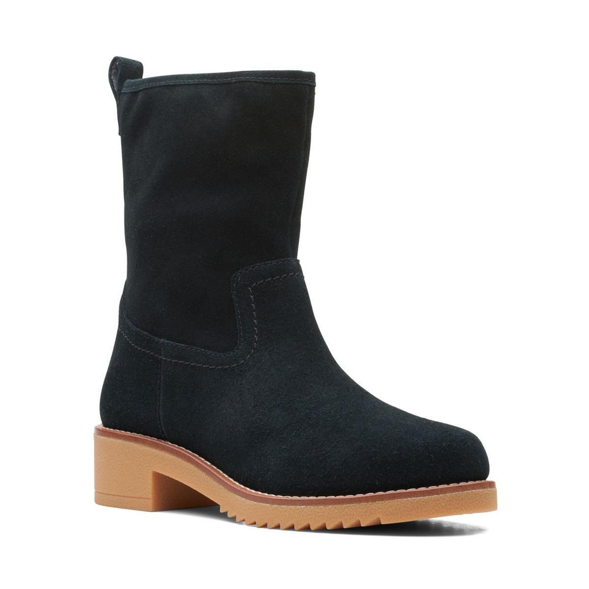 Botas Clarks Eden Mid Hi Mujer Negras | 58950181