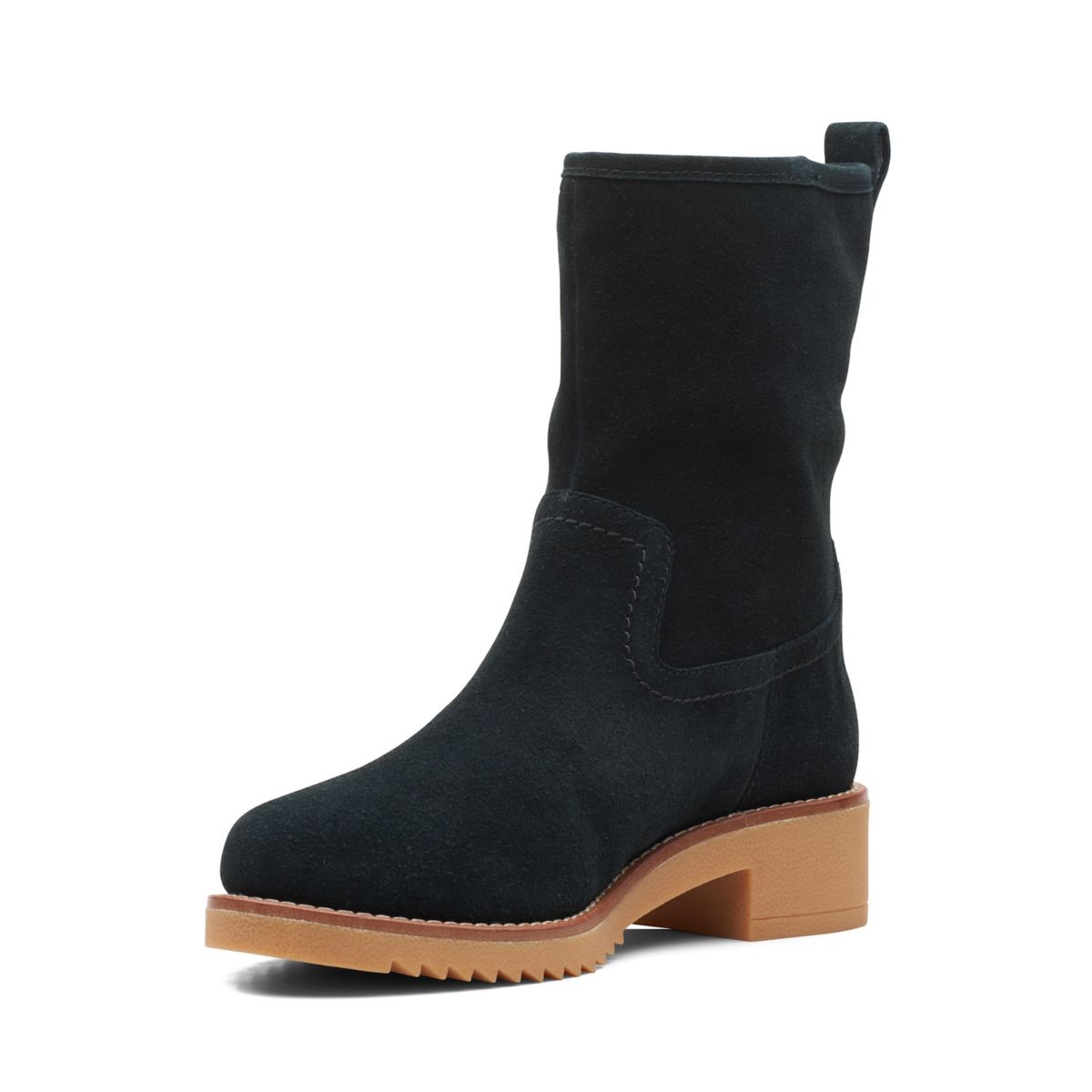 Botas Clarks Eden Mid Hi Mujer Negras | 58950181