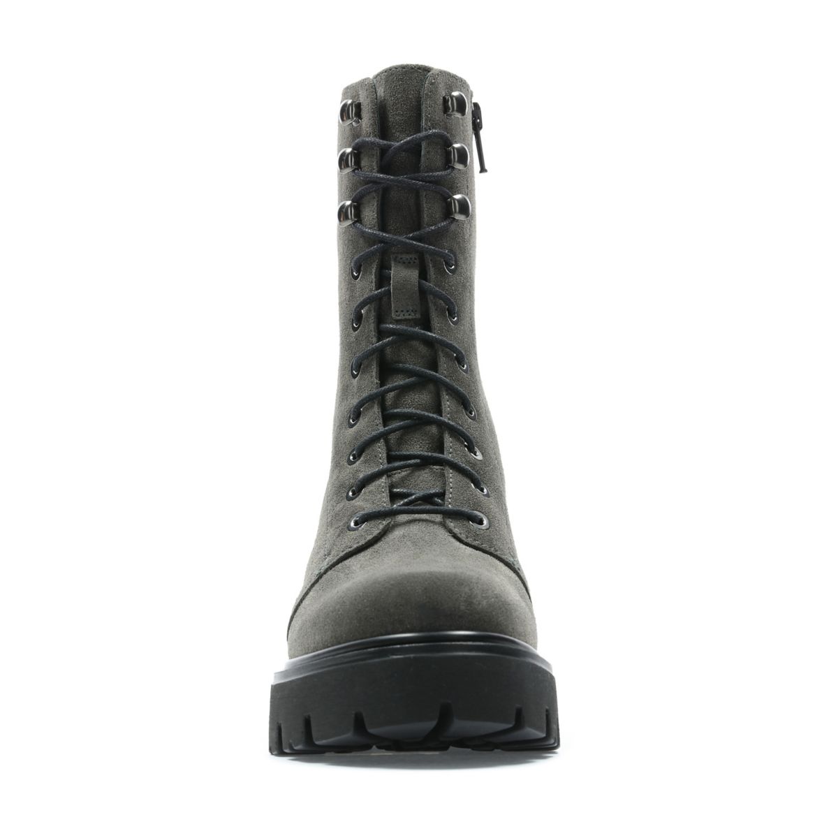 Botas Clarks Motive Encaje 2 Mujer Gris Oscuro | 86130458