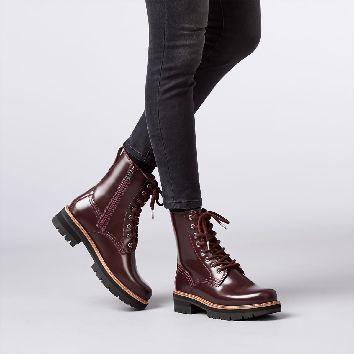 Botas Clarks Orianna Hi Mujer Marrones Oscuro | 51573801