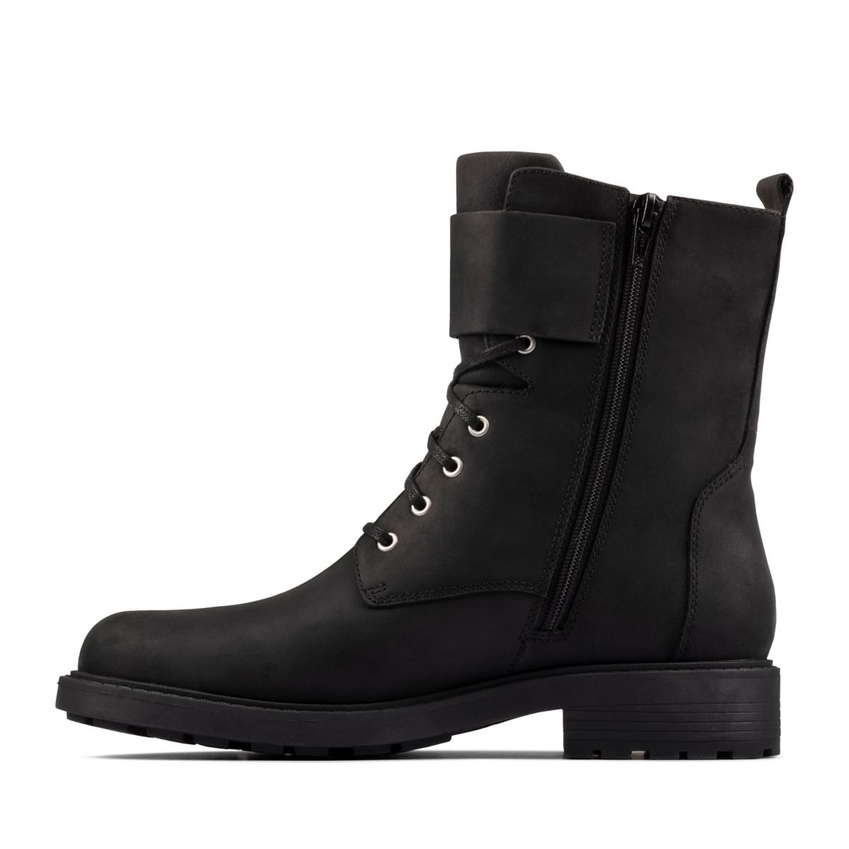 Botas Clarks Orinoco 2 Encaje Mujer Negras | 95169176