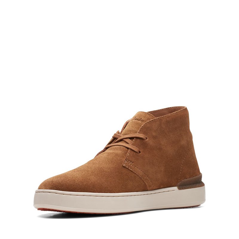 Botas De Desierto Clarks Court Lite Hombre Marrones | 23142149