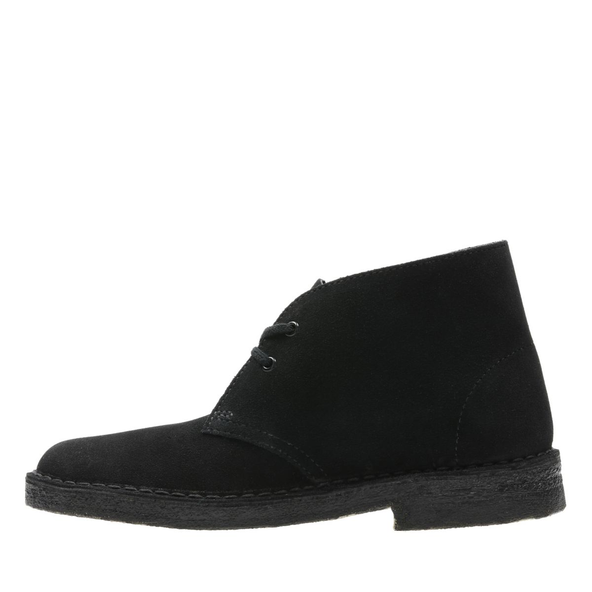 Botas De Desierto Clarks Original Mujer Negras | 48571892