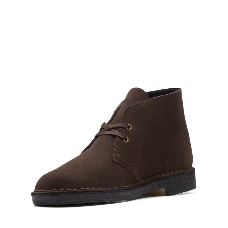 Botas De Desierto Clarks Originales Hombre Marrones | 42416181