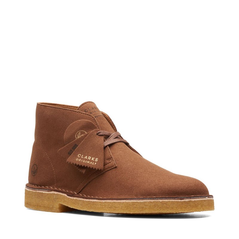 Botas De Desierto Clarks Originales Hombre Marrones | 6262045