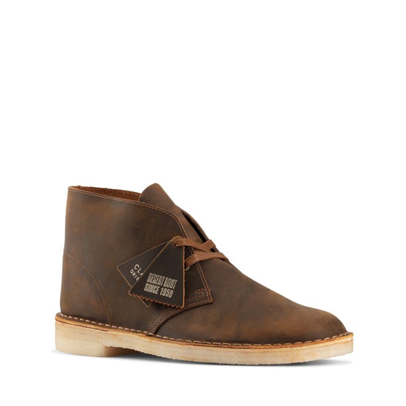 Botas De Desierto Clarks Originales Hombre Marrones | 64698013