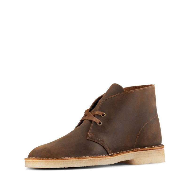 Botas De Desierto Clarks Originales Hombre Marrones | 64698013