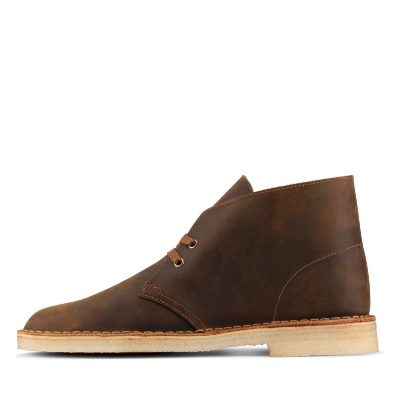 Botas De Desierto Clarks Originales Hombre Marrones | 64698013